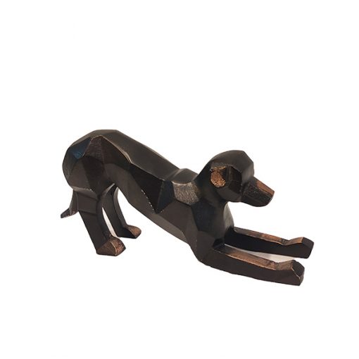 Escultura Cachorro em Metal